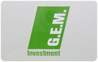 Gold/Silver Plastic PVC Card